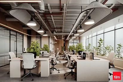 Furnished | Vacant | Spacious Officde