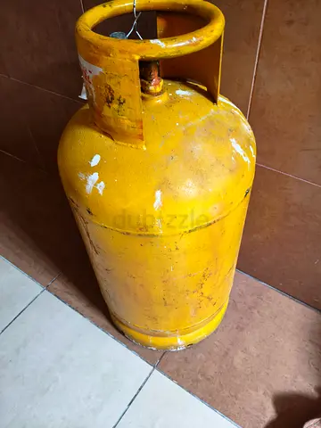 Used LPG Gas Cylinder - Standard Size (Yellow)