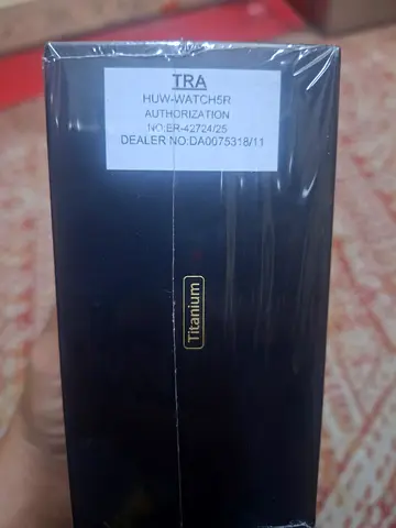 Huawei watch 5 titanium