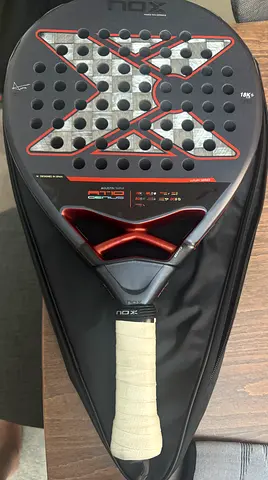 NOX AT10 Luxury GENIUS 18K Alum 2025 Agustin Tapia Padel Racket