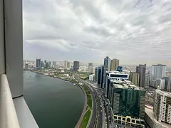 Luxury 3BR Apartment | 5 Bathrooms | Sea View | 2 Balconies | Prime Al Majaz 3 | Spacious Layout | R