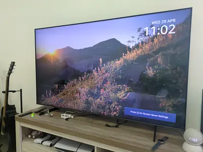 65 inch QLED Smart TV in perfect condition