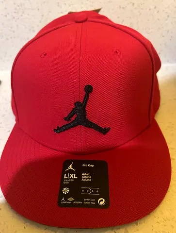 Unisex Jordan/Nike Red Cap - New with Tags (L/XL)- Private seller, Cash and Collect