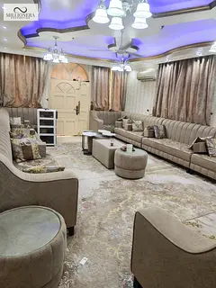 Villa for sale in Ajman, Al Rawda 3 Land area: 5,000 sq ft Built-up area: 3,750 sq ft Outdoor majlis