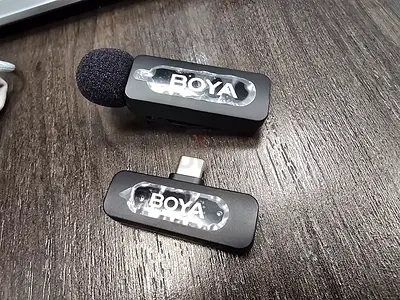 BOYA BY-M1/OMNI Series Clip-on Lavalier Microphone Set (Type-C)
