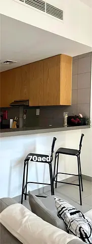 Pair of Black Metal Bar Stools — Simple, very Good Condition