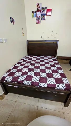 double bed with mattress available (190x140)