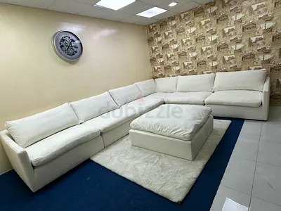 Feather 🪶 filled cloud sofa