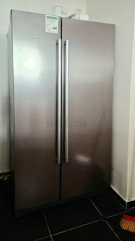 Siemens double Stainless Steel Refrigerator and freezer