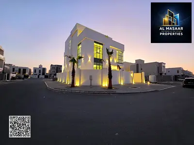 Own your dream villa in the heart of Ajman, close to all services, including electricity, water, and air conditioning.