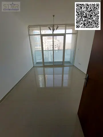 Room and hall in Al-Rashidiya 3, free air conditioning, free parking, annual rent in Ajman