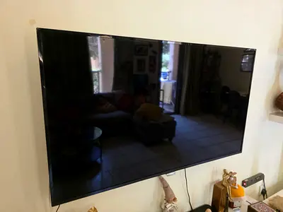 Philips 49–55 inch Flat Panel LED TV — Wall-mounted, Good Working Condition