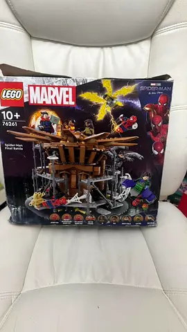 LEGO Marvel 76261 Spider-Man Final Battle set - used box