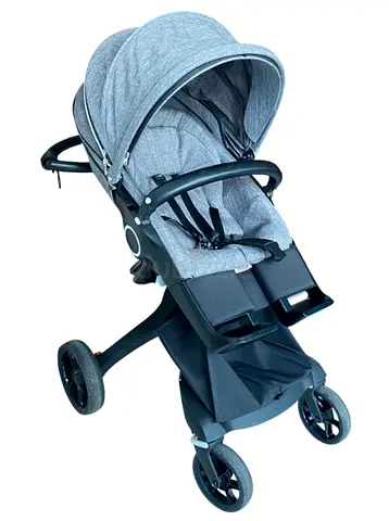 Stokke V6 xplory Stroller and Bassinet - Grey