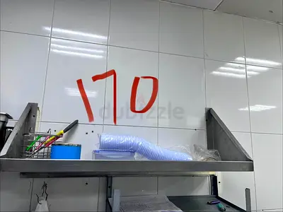 Stainless Steel Wall-Mounted Kitchen