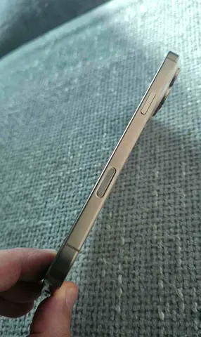 iPhone 16 Pro Max - Good Condition, Gold, 256GB (Side View Shown)