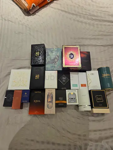 Empty Luxury Perfume Boxes
