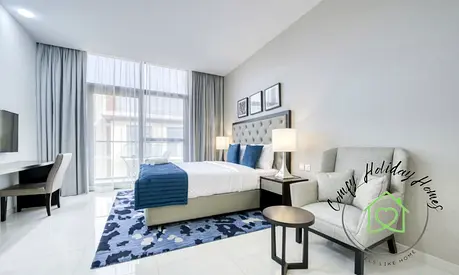 Modern Fully Furnished Studio with Balcony | Stylish Comfort, Prime Dubai South Location