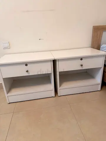 2 Side bed drawers