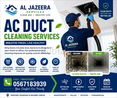 Ac duct cleaning start from 350