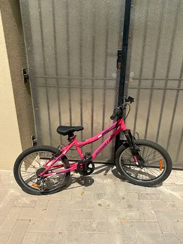 Used Pink 20 Kids Mountain Bike - Good Condition