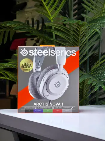 SteelSeries Arctis Nova 1 Wireless Gaming Headset - White (Boxed)
