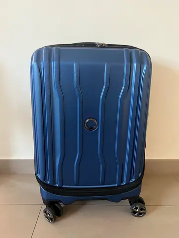 Delsey Cabin Luggage - 58 cm - Hardcase - 4-Double Wheeled Expandable  Trolley