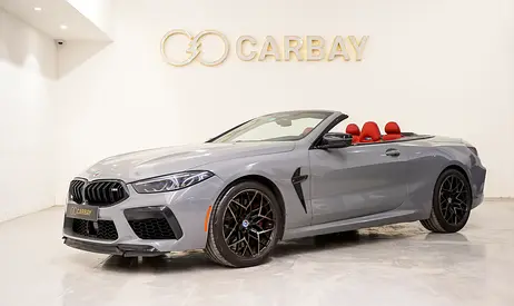 AED 4684 PM | BMW M8 COMPETITION 2023 | CABRIOLET | WELL MAINTAINED | 1 YEAR WARRANTY