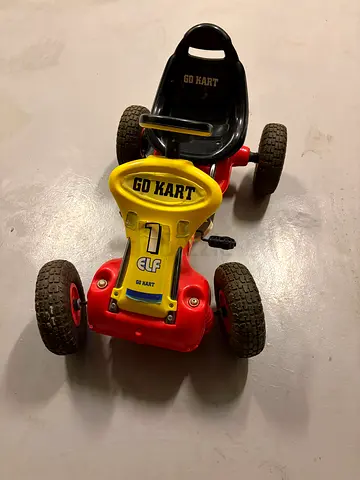 Red and Yellow Ride-On Push Car for Toddlers - Good Condition