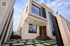 Own a luxurious villa with very high-end finishing and European design, 5 bedrooms with a swimming p