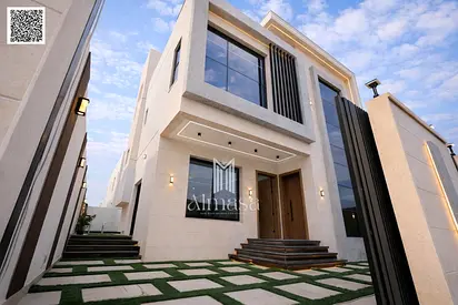 Own a luxurious villa with very high-end finishing and European design, 5 bedrooms with a swimming pool, including registration fees, water and electr