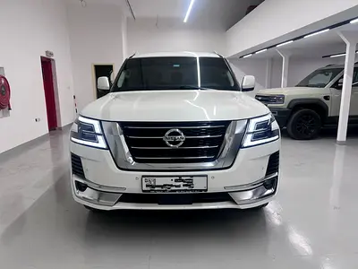 Nissan Patrol LE Titanium V8 2021 - GCC Specs - Full Original Paint