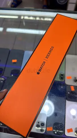 Apple Watch Hermès (boxed) - Series (please check model) - Authentic Hermès Orange Box