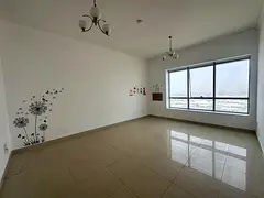 Luxury master bedroom and living room for annual rent in Sharjah, Al Majaz 2 area | 2 bathrooms | Op