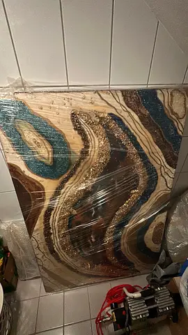 hand made resin painting for sale