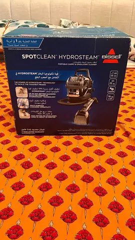 Spot cleaner hydrosteamer