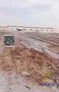 Fenced industrial plot with 70 kW of electricity for rent in Umm Al Quwain