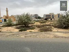 For Sale in Sharjah – Al Tarfa Area Residential PlotLand Area: 5,489 sq. ft. Prime location on two