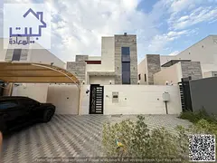 Unfurnished villa for rent in Al Helio 2, Ajman, ready to move in. Land area 3014 sq m, built-up are