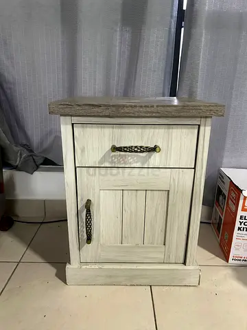Pair of Rustic Wooden Bedside Tables | Moving Sale
