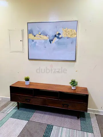 Mid-century Modern Wooden TV Console / Media Unit