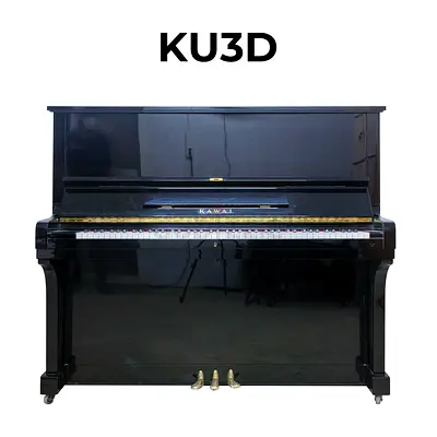 Kawai Ku-3D Japan made classic Piano. With piano bench. Free delivery and tuning with warranty.