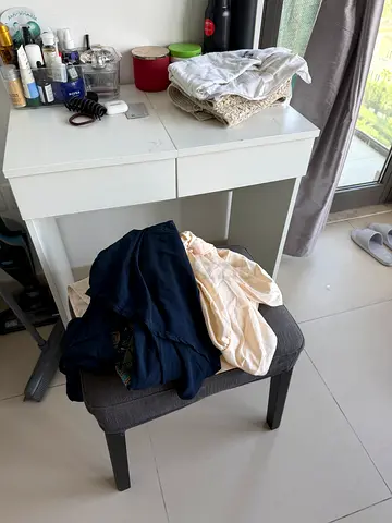 Mirror cum study table