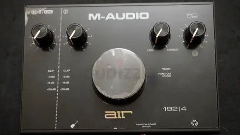 M-Audio AIR 192|4 USB Audio Interface - Good Working Condition