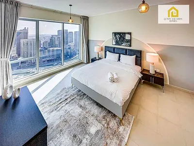 Bright 3BR +Maid | Sofa Bed | Marina Views