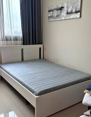 Ikea bed with mattress 140by200cm