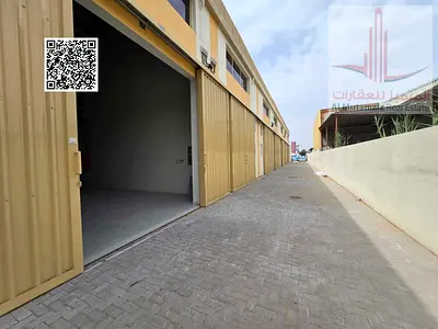 Warehouses for Annual Rent in Ajman Industrial Area 3200 Sq Ft with Mezzanine Civil Defense Approved 3 Phase Power 20 kW Prime Location Ready to Opera