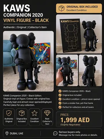 Kaws companion 2020