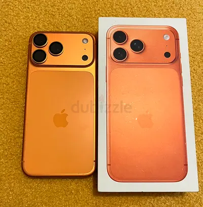 Apple iPhone (peach/orange) with box - 3 Months used