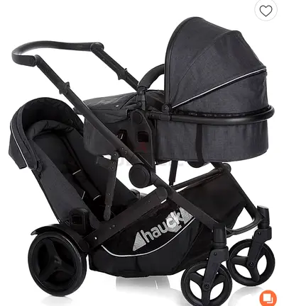 Double baby stroller (twins stroller)